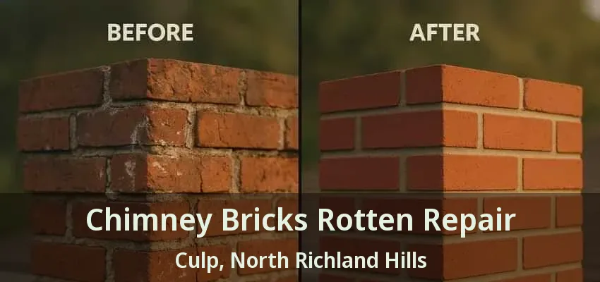Chimney Bricks Rotten Repair Culp, North Richland Hills - TX Chimney Bricks Rotten Repair Culp, North Richland Hills - TX
