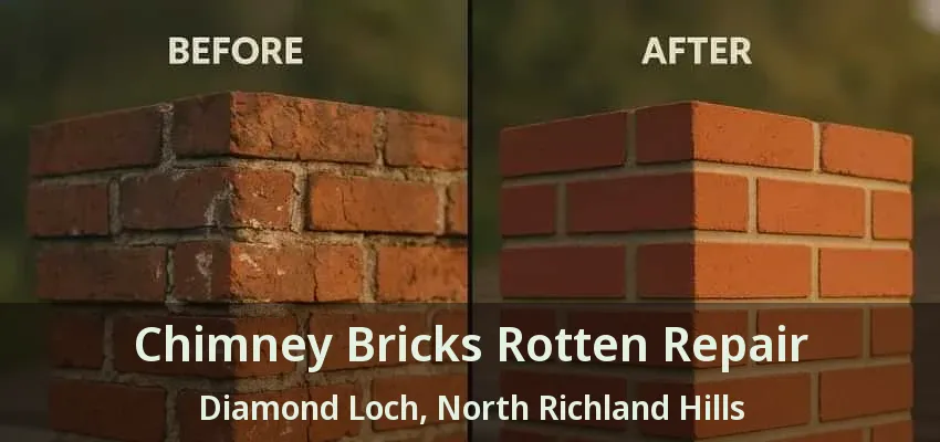 Chimney Bricks Rotten Repair Diamond Loch, North Richland Hills - TX Chimney Bricks Rotten Repair Diamond Loch, North Richland Hills - TX