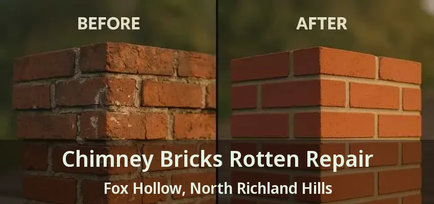 Chimney Bricks Rotten Repair Fox Hollow, North Richland Hills - TX Chimney Bricks Rotten Repair Fox Hollow, North Richland Hills - TX