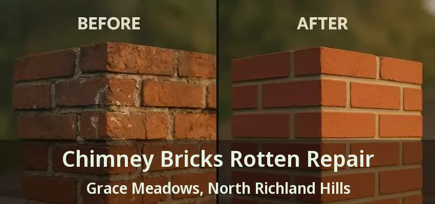 Chimney Bricks Rotten Repair Grace Meadows, North Richland Hills - TX Chimney Bricks Rotten Repair Grace Meadows, North Richland Hills - TX