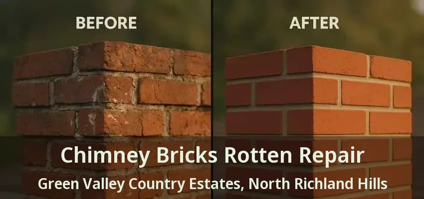Chimney Bricks Rotten Repair Green Valley Country Estates, North Richland Hills - TX Chimney Bricks Rotten Repair Green Valley Country Estates, North Richland Hills - TX