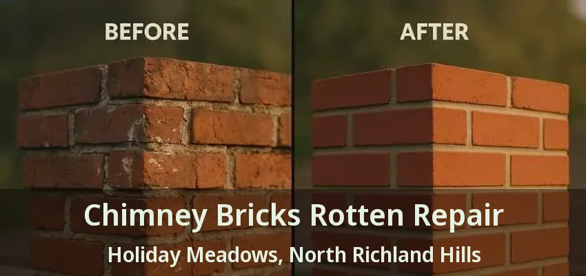 Chimney Bricks Rotten Repair Holiday Meadows, North Richland Hills - TX Chimney Bricks Rotten Repair Holiday Meadows, North Richland Hills - TX