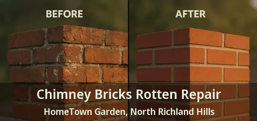 Chimney Bricks Rotten Repair HomeTown Garden, North Richland Hills - TX Chimney Bricks Rotten Repair HomeTown Garden, North Richland Hills - TX