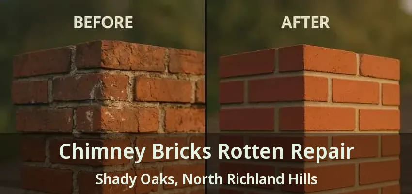 Chimney Bricks Rotten Repair Shady Oaks, North Richland Hills - TX Chimney Bricks Rotten Repair Shady Oaks, North Richland Hills - TX