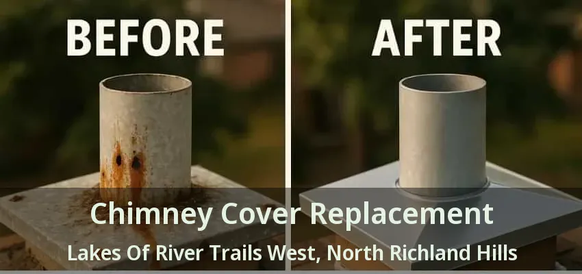 Chimney Cover Replacement Lakes Of River Trails West, North Richland Hills - TX Chimney Cover Replacement Lakes Of River Trails West, North Richland Hills - TX