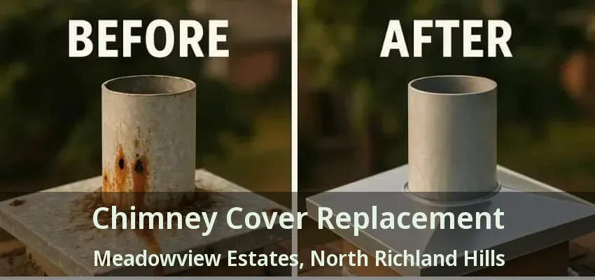 Chimney Cover Replacement Meadowview Estates, North Richland Hills - TX Chimney Cover Replacement Meadowview Estates, North Richland Hills - TX