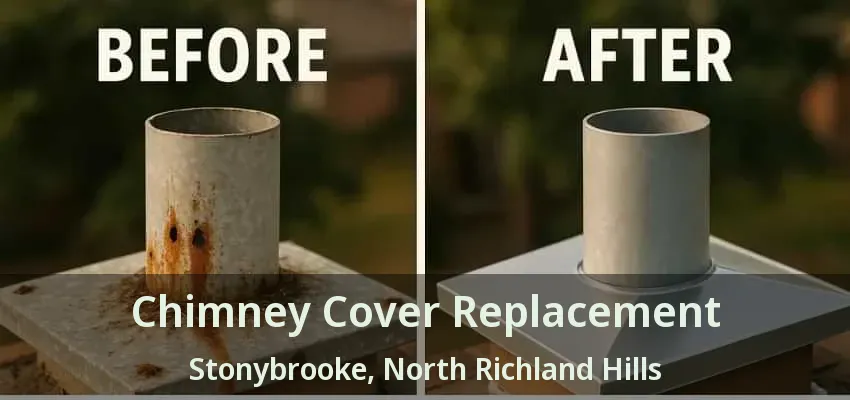 Chimney Cover Replacement Stonybrooke, North Richland Hills - TX Chimney Cover Replacement Stonybrooke, North Richland Hills - TX