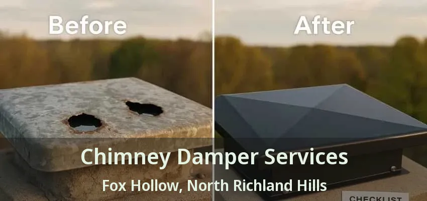 Chimney Damper Services Fox Hollow, North Richland Hills - TX