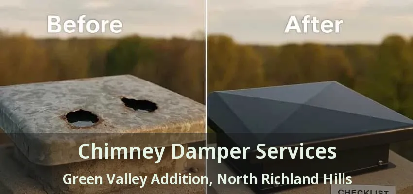 Chimney Damper Services Green Valley Addition, North Richland Hills - TX