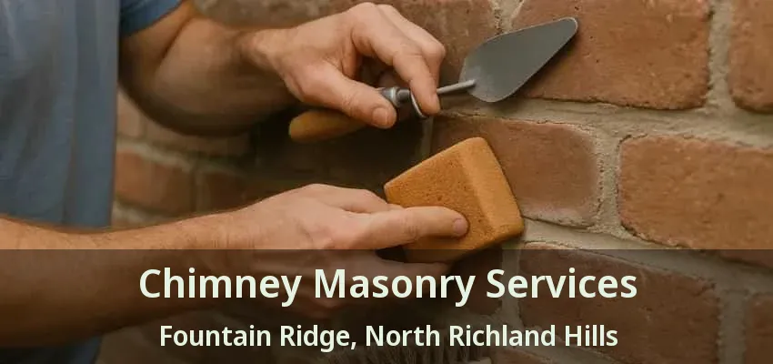 Chimney Masonry Services Fountain Ridge, North Richland Hills - TX