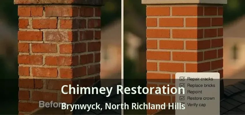 Chimney Restoration Brynwyck, North Richland Hills - TX