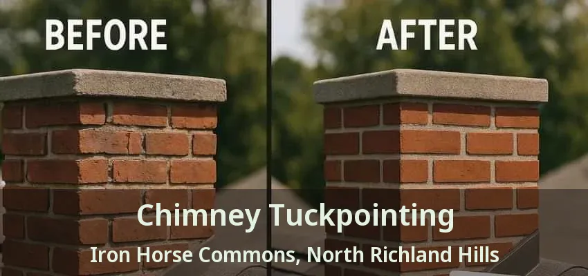 Chimney Tuckpointing Iron Horse Commons, North Richland Hills - TX