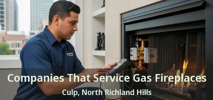 Companies That Service Gas Fireplaces Culp, North Richland Hills - TX