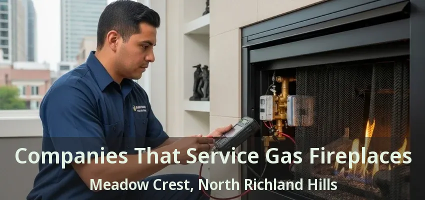 Companies That Service Gas Fireplaces Meadow Crest, North Richland Hills - TX