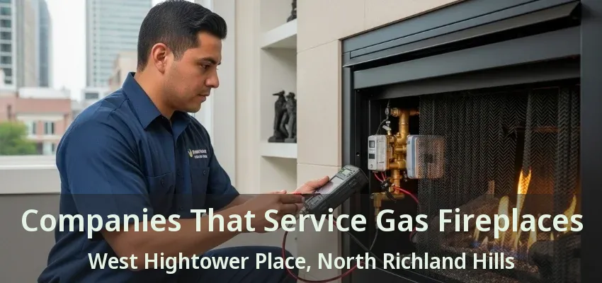 Companies That Service Gas Fireplaces West Hightower Place, North Richland Hills - TX