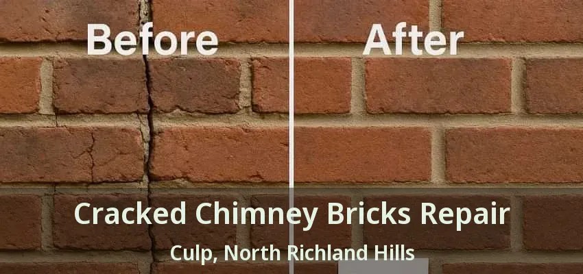 Cracked Chimney Bricks Repair Culp, North Richland Hills - TX Cracked Chimney Bricks Repair Culp, North Richland Hills - TX
