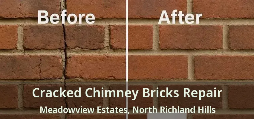 Cracked Chimney Bricks Repair Meadowview Estates, North Richland Hills - TX