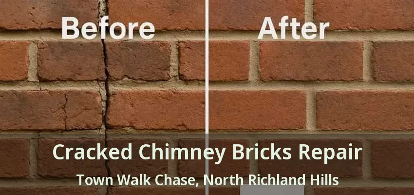 Cracked Chimney Bricks Repair Town Walk Chase, North Richland Hills - TX Cracked Chimney Bricks Repair Town Walk Chase, North Richland Hills - TX