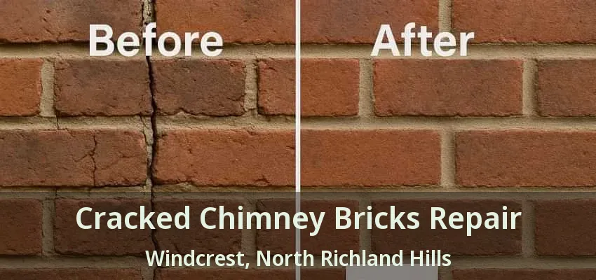 Cracked Chimney Bricks Repair Windcrest, North Richland Hills - TX Cracked Chimney Bricks Repair Windcrest, North Richland Hills - TX
