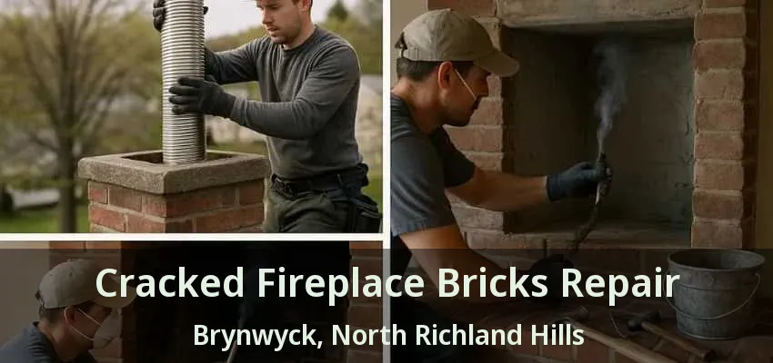 Cracked Fireplace Bricks Repair Brynwyck, North Richland Hills - TX Cracked Fireplace Bricks Repair Brynwyck, North Richland Hills - TX