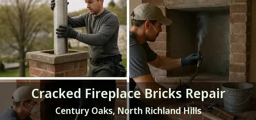 Cracked Fireplace Bricks Repair Century Oaks, North Richland Hills - TX Cracked Fireplace Bricks Repair Century Oaks, North Richland Hills - TX