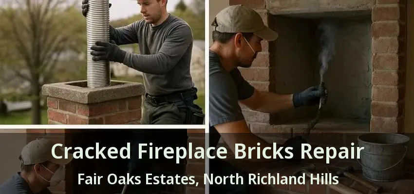 Cracked Fireplace Bricks Repair Fair Oaks Estates, North Richland Hills - TX Cracked Fireplace Bricks Repair Fair Oaks Estates, North Richland Hills - TX