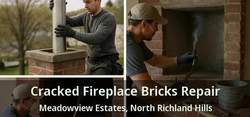 Cracked Fireplace Bricks Repair Meadowview Estates, North Richland Hills - TX Cracked Fireplace Bricks Repair Meadowview Estates, North Richland Hills - TX