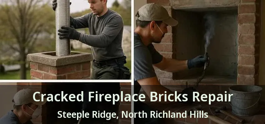 Cracked Fireplace Bricks Repair Steeple Ridge, North Richland Hills - TX Cracked Fireplace Bricks Repair Steeple Ridge, North Richland Hills - TX