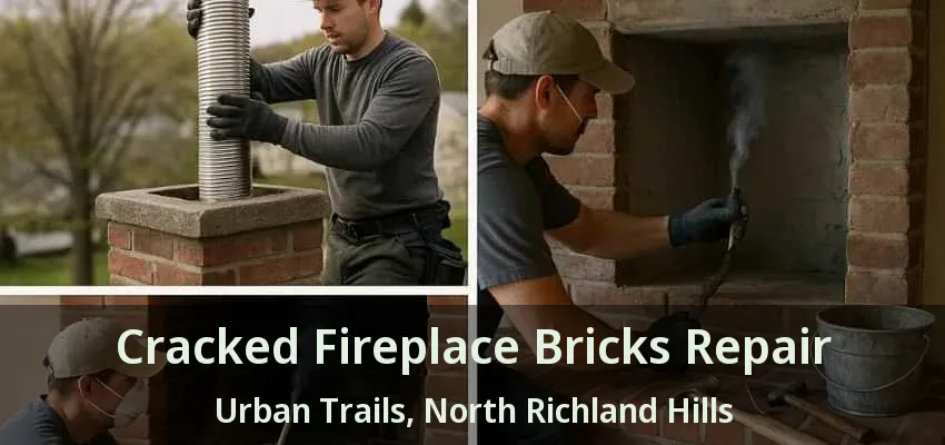 Cracked Fireplace Bricks Repair Urban Trails, North Richland Hills - TX Cracked Fireplace Bricks Repair Urban Trails, North Richland Hills - TX