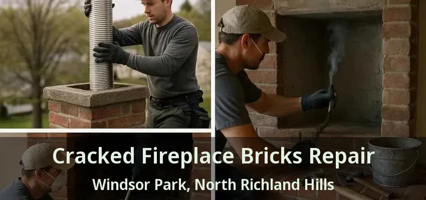 Cracked Fireplace Bricks Repair Windsor Park, North Richland Hills - TX Cracked Fireplace Bricks Repair Windsor Park, North Richland Hills - TX