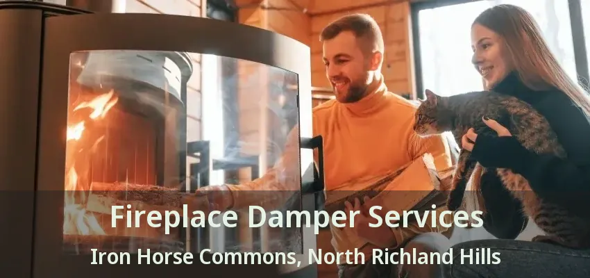 Fireplace Damper Services Iron Horse Commons, North Richland Hills - TX