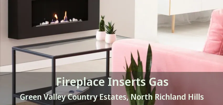 Fireplace Inserts Gas Green Valley Country Estates, North Richland Hills - TX