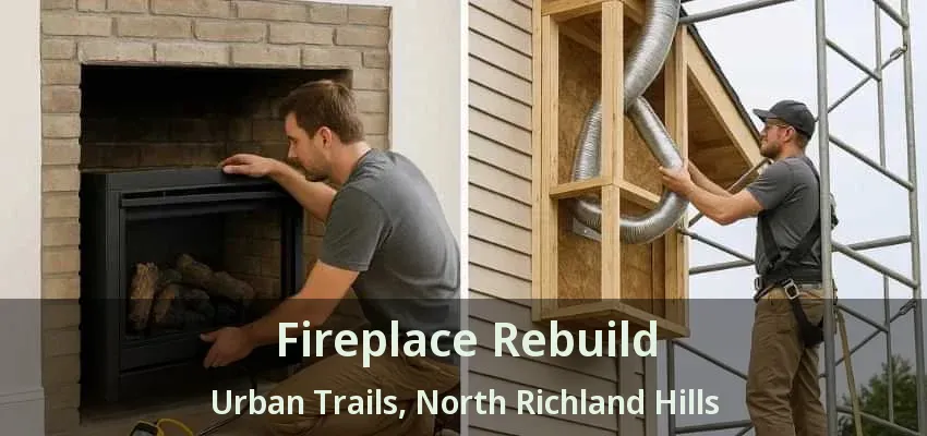 Fireplace Rebuild Urban Trails, North Richland Hills - TX