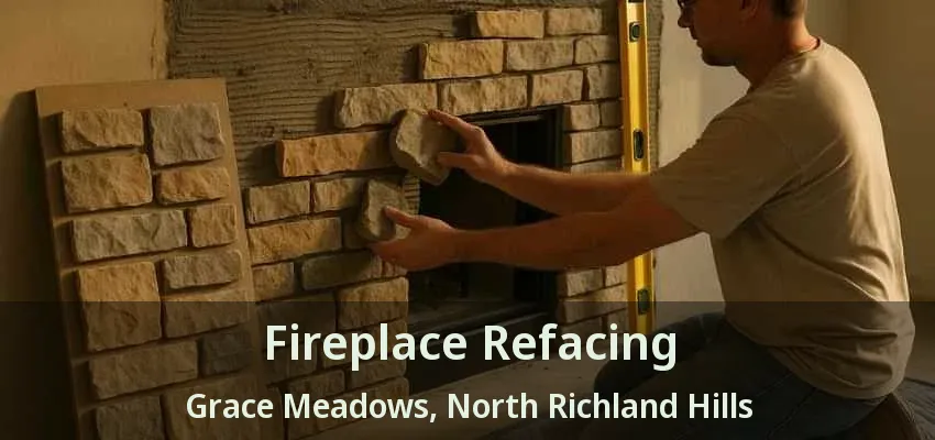 Fireplace Refacing Grace Meadows, North Richland Hills - TX