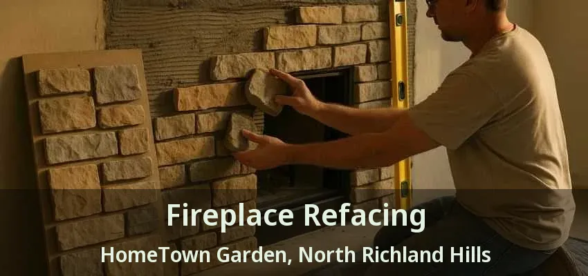 Fireplace Refacing HomeTown Garden, North Richland Hills - TX