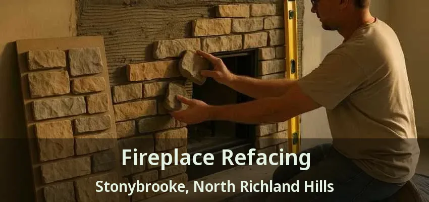 Fireplace Refacing Stonybrooke, North Richland Hills - TX