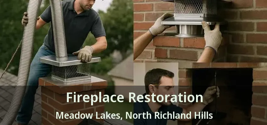 Fireplace Restoration Meadow Lakes, North Richland Hills - TX
