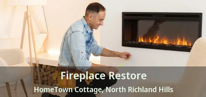 Fireplace Restore HomeTown Cottage, North Richland Hills - TX
