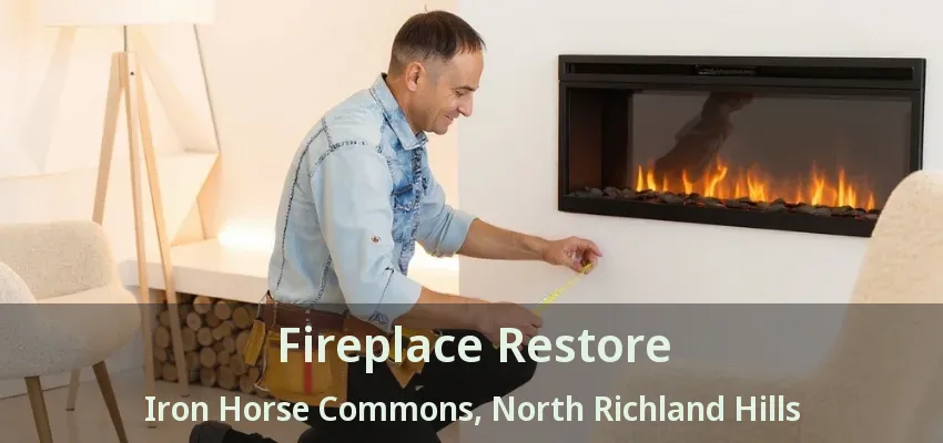 Fireplace Restore Iron Horse Commons, North Richland Hills - TX