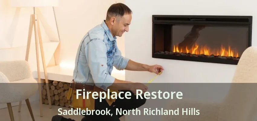 Fireplace Restore Saddlebrook, North Richland Hills - TX