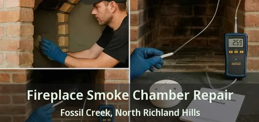 Fireplace Smoke Chamber Repair Fossil Creek, North Richland Hills - TX Fireplace Smoke Chamber Repair Fossil Creek, North Richland Hills - TX