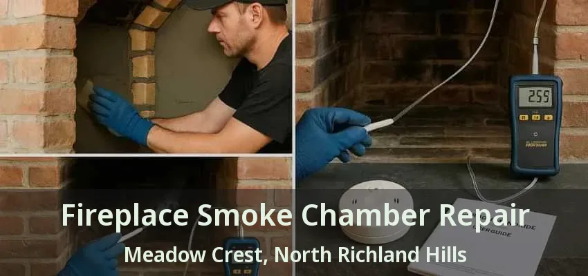 Fireplace Smoke Chamber Repair Meadow Crest, North Richland Hills - TX Fireplace Smoke Chamber Repair Meadow Crest, North Richland Hills - TX