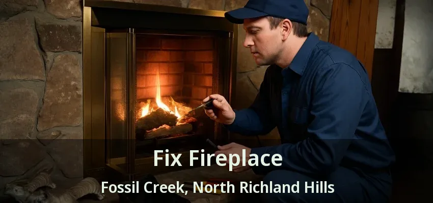 Fix Fireplace Fossil Creek, North Richland Hills - TX
