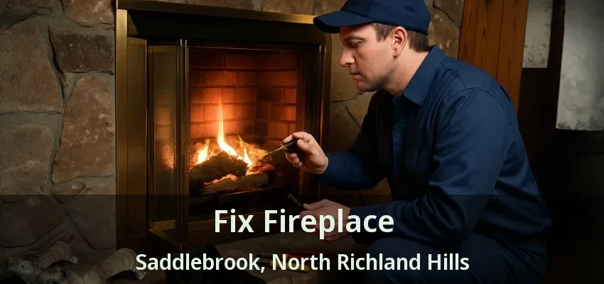 Fix Fireplace Saddlebrook, North Richland Hills - TX