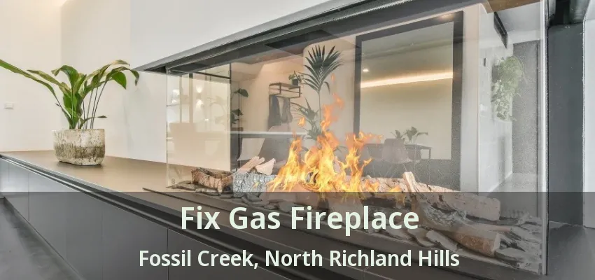 Fix Gas Fireplace Fossil Creek, North Richland Hills - TX