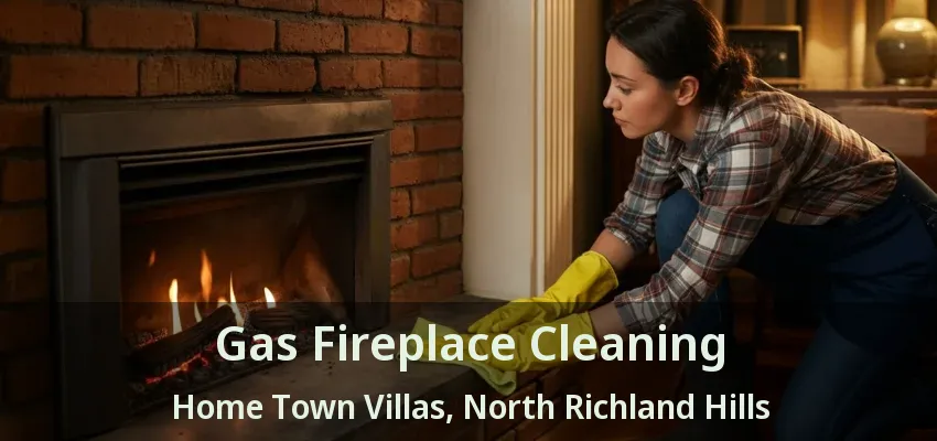 Gas Fireplace Cleaning Home Town Villas, North Richland Hills - TX