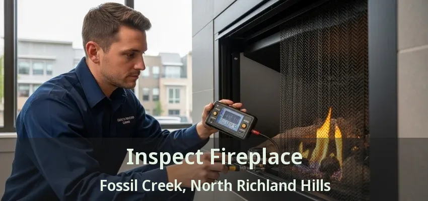 Inspect Fireplace Fossil Creek, North Richland Hills - TX
