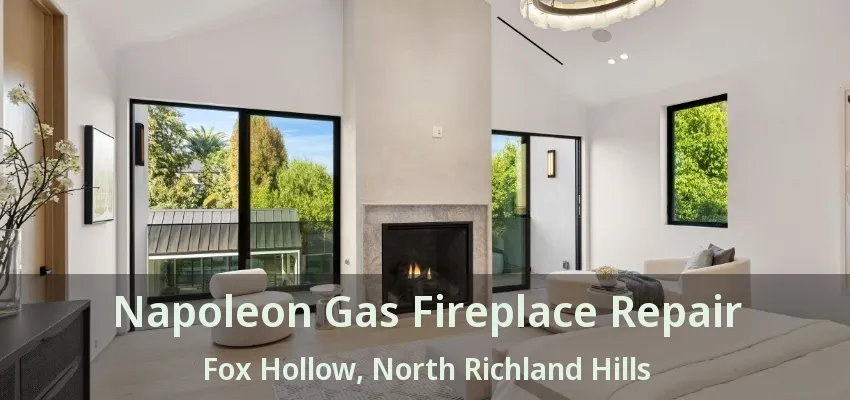 Napoleon Gas Fireplace Repair Fox Hollow, North Richland Hills - TX