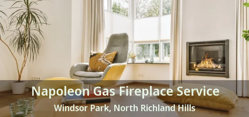 Napoleon Gas Fireplace Service Windsor Park, North Richland Hills - TX