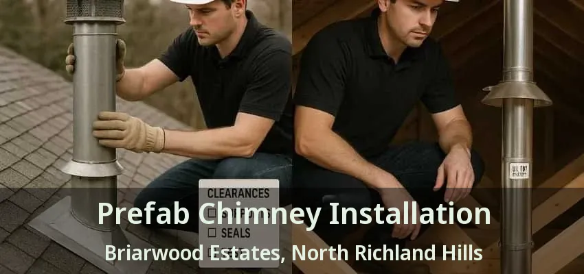 Prefab Chimney Installation Briarwood Estates, North Richland Hills - TX Prefab Chimney Installation Briarwood Estates, North Richland Hills - TX